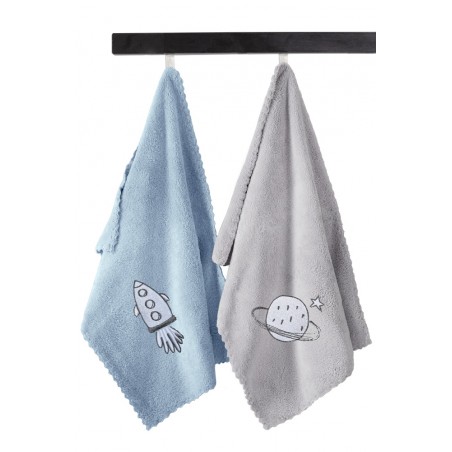 Σετ Βρεφικές Πετσέτες 2 Τεμαχίων Guy Laroche Baby Towels Boy Set 2 35x50