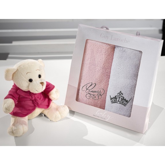Σετ Βρεφικές Πετσέτες 2 Τεμαχίων Guy Laroche Baby Towels...