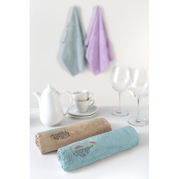 Σετ Πετσέτες Κουζίνας 2 Τεμαχίων Guy Laroche Gourmet...