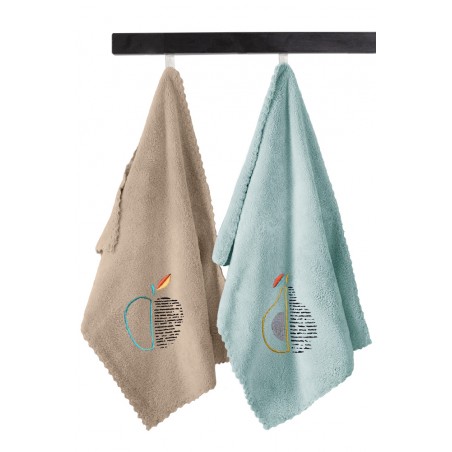 Σετ Πετσέτες Κουζίνας 2 Τεμαχίων Guy Laroche Gourmet Kitchen Set 14 35x50