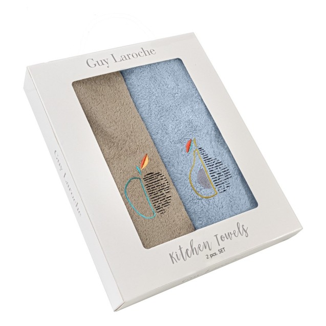 Σετ Πετσέτες Κουζίνας 2 Τεμαχίων Guy Laroche...