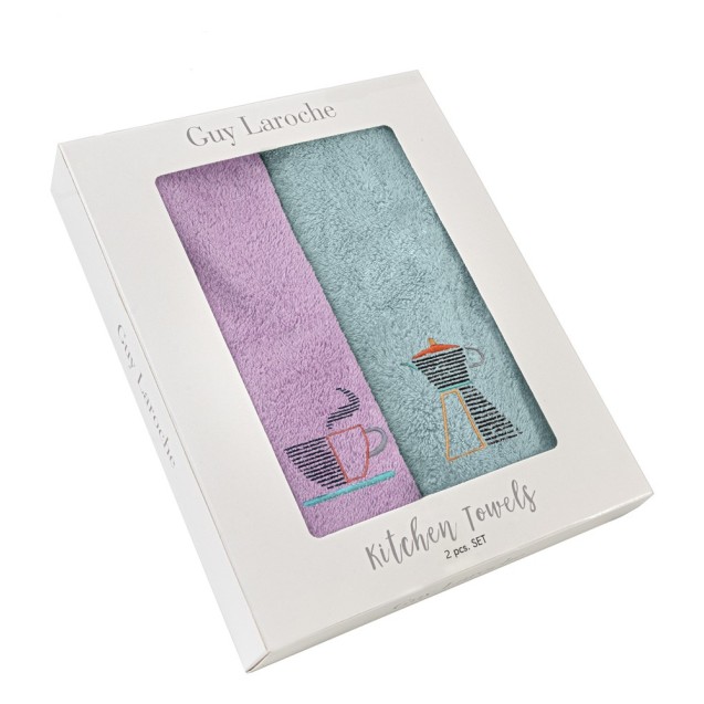 Σετ Πετσέτες Κουζίνας 2 Τεμαχίων Guy Laroche...