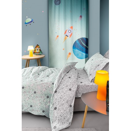 Σετ Παιδική Παπλωματοθήκη Μονή 2 Τεμαχίων Guy Laroche Cosmic 165x225