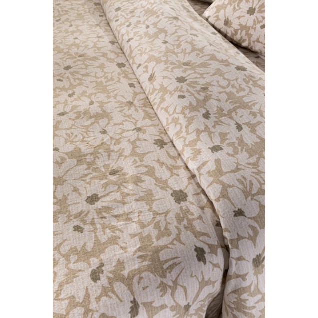 Σετ Παπλωματοθήκη Φανελένια Υπέρδιπλη 3...