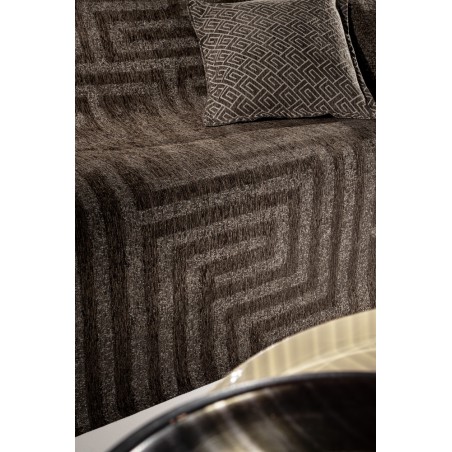 Ριχτάρι Πολυθρόνας Guy Laroche Aberon Wenge 180x150