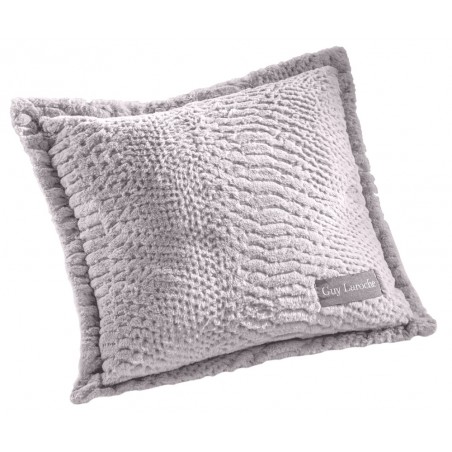 Σετ Διακοσμητικό Γούνινο Ριχτάρι Τετραθέσιου και Μαξιλαροθήκη Διακόσμησης Guy Laroche Crusty Melanze 170x350