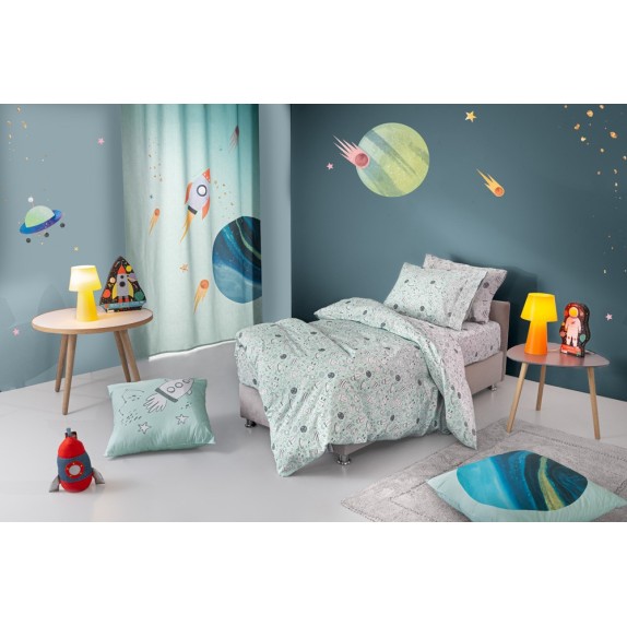 Σετ Παιδικά Σεντόνια Μονά 3 Τεμαχίων Guy Laroche Cosmic...