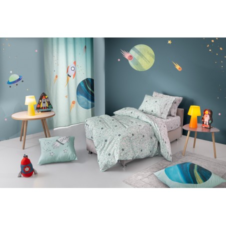 Σετ Παιδικά Σεντόνια Μονά 3 Τεμαχίων Guy Laroche Cosmic 160x250