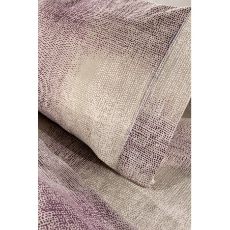 Σετ Σεντόνια Φανελένια Μονά 3 Τεμαχίων Guy Laroche Joel Aubergine 170x265