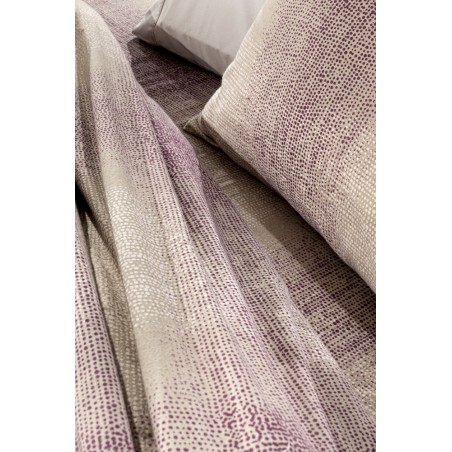 Σετ Σεντόνια Φανελένια Μονά 3 Τεμαχίων Guy Laroche Joel Aubergine 170x265