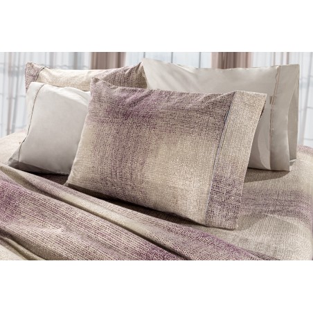 Σετ Σεντόνια Φανελένια Μονά 3 Τεμαχίων Guy Laroche Joel Aubergine 170x265