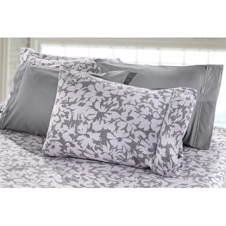 Σετ Σεντόνια Φανελένια Μονά 3 Τεμαχίων Guy Laroche Martin Grey 170x265