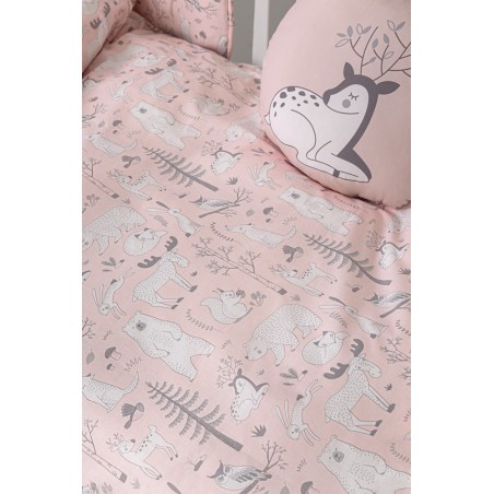 Σετ Κούνιας 3 Τεμαχίων (Πάντα, Παπλωματοθήκη, Μαξιλαροθήκη) Guy Laroche Forest Pudra