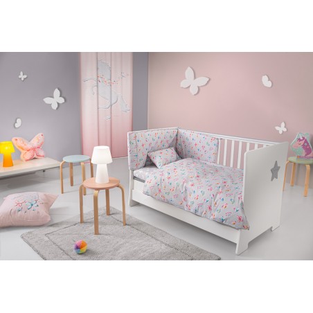 Σετ Κούνιας 3 Τεμαχίων (Πάντα, Παπλωματοθήκη, Μαξιλαροθήκη) Guy Laroche Liliana