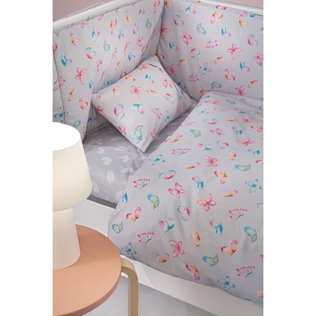 Σετ Κούνιας 3 Τεμαχίων (Πάντα, Παπλωματοθήκη,...