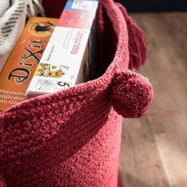 Καλάθι Gofis Home Nirya Red 260 33x35