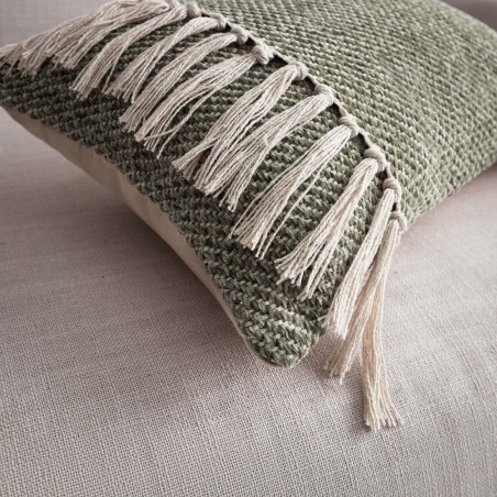 Μαξιλαροθήκη Διακόσμησης Gofis Home Blanche Sage Green 290/46 30x45