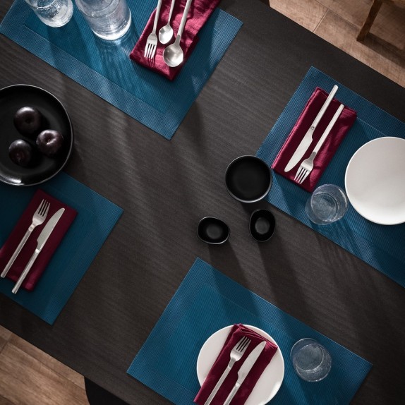 Σετ Φαγητού 4 Ατόμων Gofis Home Waverly Jean Blue 132/09