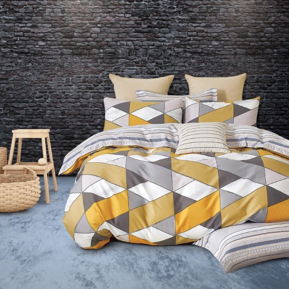 Σετ Πάπλωμα Υπέρδιπλο 3 Τεμαχίων Sb Home Victoria 220x240