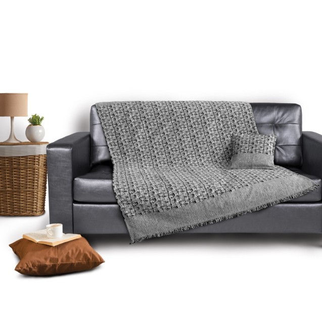 Μαξιλαροθήκη Διακόσμησης Sb Home Krizia Grey 40x40