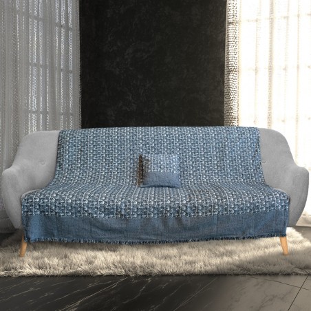 Μαξιλαροθήκη Διακόσμησης Sb Home Krizia Denim 40x40