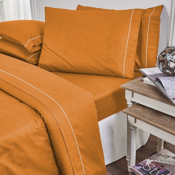 Παπλωματοθήκη Υπέρδιπλη 19V69 Arcobaleno Bello Gold 230x250