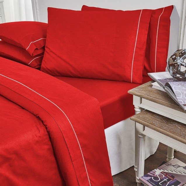 Παπλωματοθήκη Μονή 19V69 Arcobaleno Bello Red...