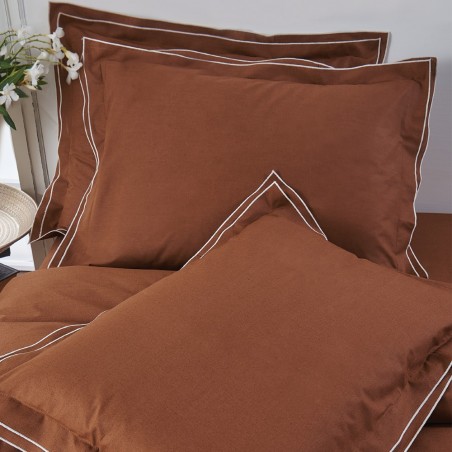 Σεντόνι Υπέρδιπλο 19V69 Fino Chocolate 245x280