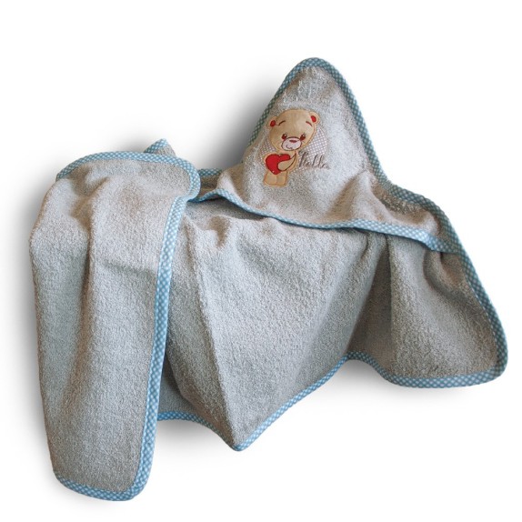 Βρεφική Κάπα Sbaby Hello Silver 75x75