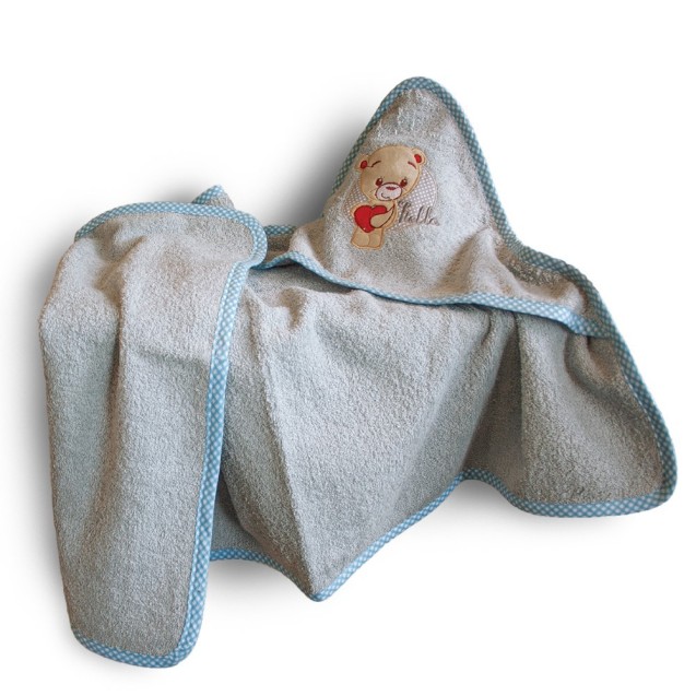 Βρεφική Κάπα Sbaby Hello Silver 75x75