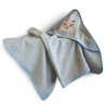 Βρεφική Κάπα Sbaby Bunny Silver 75x75