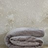 Κουβέρτα Βελουτέ Μονή Nima Coperta Cigar Beige 160x220
