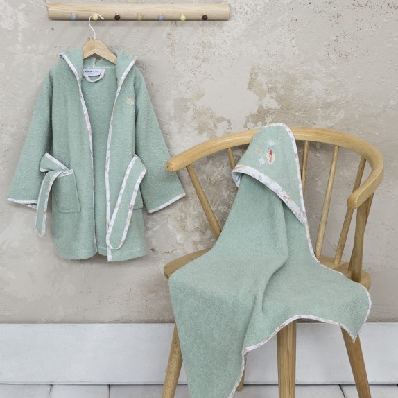 Βρεφικό Μπουρνούζι Nima Chirp Chirp 1-2