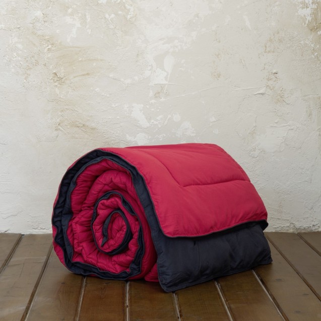 Πάπλωμα Υπέρδιπλο Nima Abalone Ruby Red / Black...