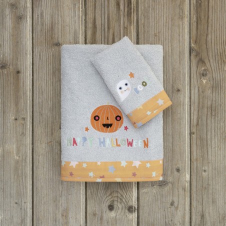 Σετ Παιδικές Πετσέτες 2 Τεμαχίων Nima Happy Halloween