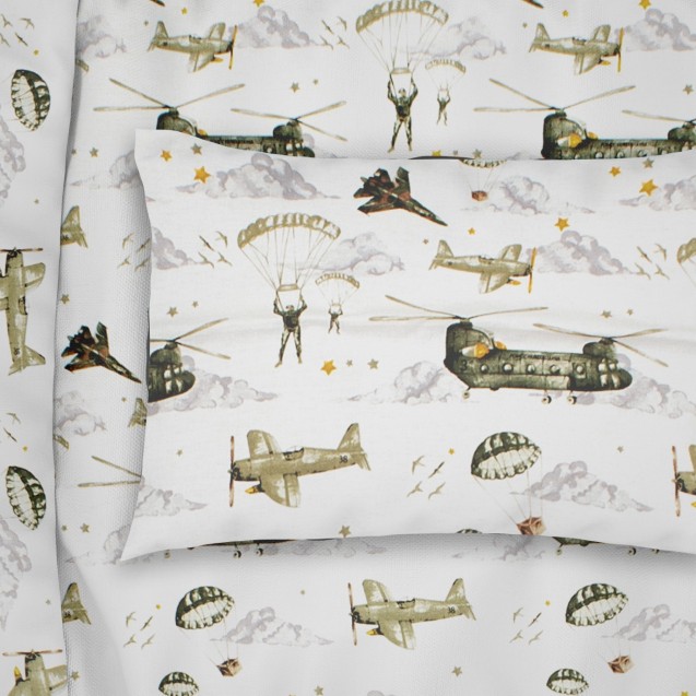 Βρεφική Μαξιλαροθήκη Dimcol Airforce 196...