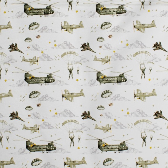 Πάνα Χασέ Dimcol Airforce 196 White-Khaki 80x80