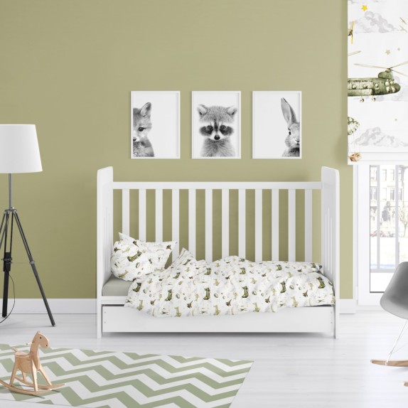 Σεντόνι Κούνιας με Λάστιχο Dimcol Airforce 196...