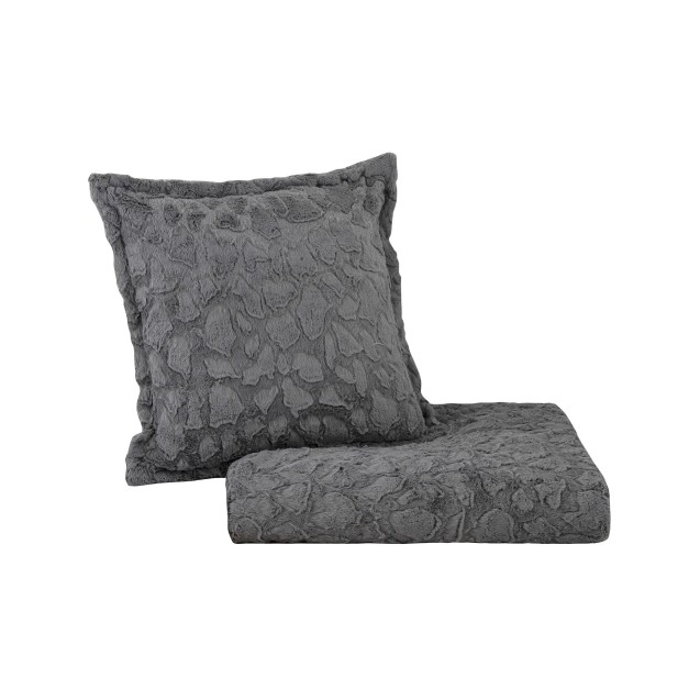 Ριχτάρι Πολυθρόνας Madi Rubble Grey 170x180