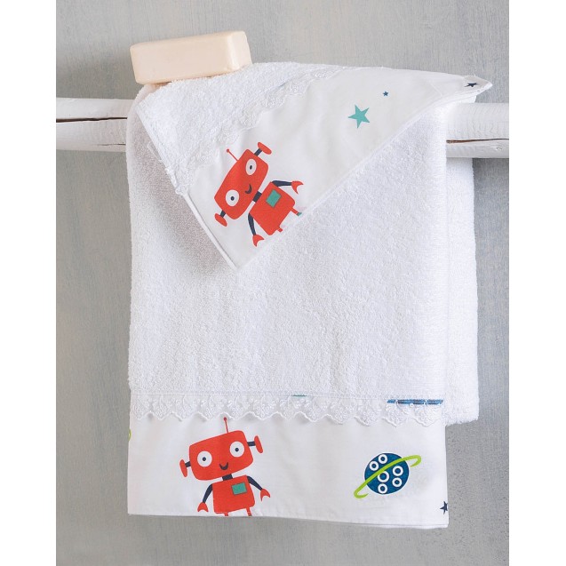 Σετ Βρεφικές Πετσέτες 2 Τεμαχίων Rythmos Astronio