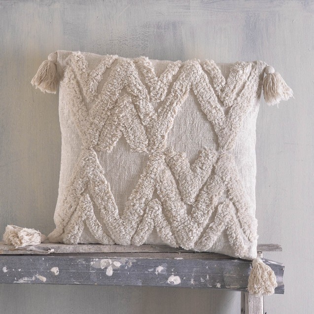 Μαξιλάρι Διακόσμησης Rythmos Amba Εκρού 45x45