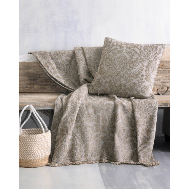 Ριχτάρι Πολυθρόνα Rythmos Vilano Καφέ 180x160