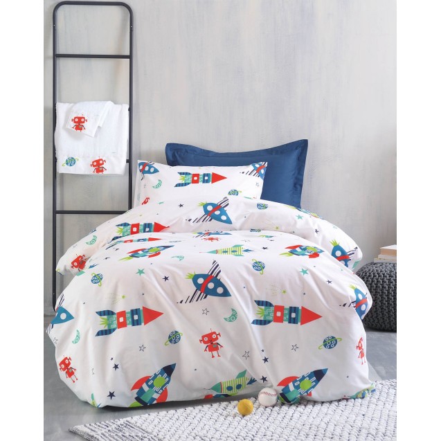 Σετ Παιδική Παπλωματοθήκη Μονή 2 Τεμαχίων...