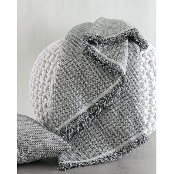 Ριχτάρι Πολυθρόνας Rythmos Luna Γκρι Σκούρο 180x160