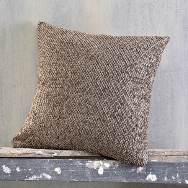 Μαξιλαροθήκη Διακόσμησης Rythmos Rowen Καφέ 40x40