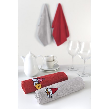 Σετ Πετσέτες 2 Τεμαχίων Saint Clair Christmas Towels Set 4 35x50