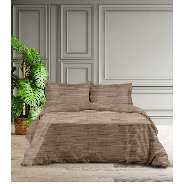 Σετ Σεντόνια Φανελένια Μονά 3 Τεμαχίων Makis...