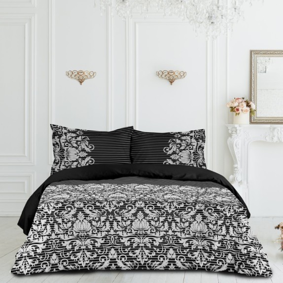 Σετ Σεντόνια Υπέρδιπλα 4 Τεμαχίων Makis Tselios Damask...