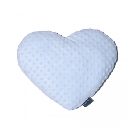 Βρεφικό Μαξιλάρι Διακόσμησης Nautica Καρδιά 951 Σιέλ 33x38