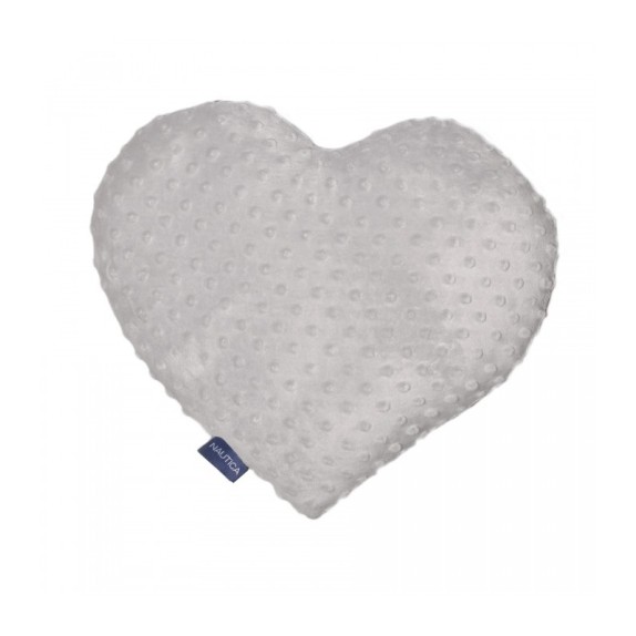 Βρεφικό Μαξιλάρι Διακόσμησης Nautica Καρδιά 954 Γκρι 33x38
